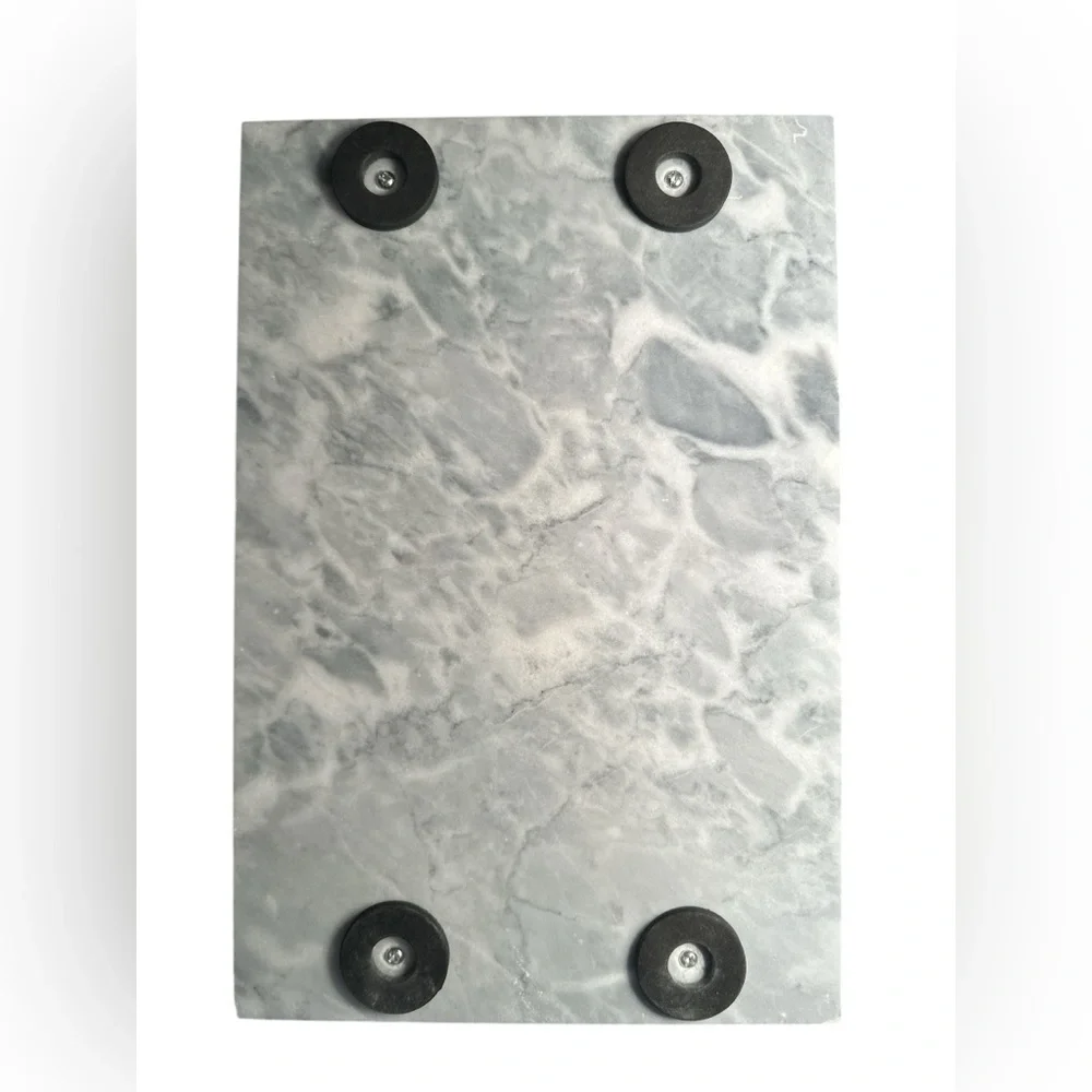 Elegant Faux Marble Bath Tray with Gold Handles NWOT